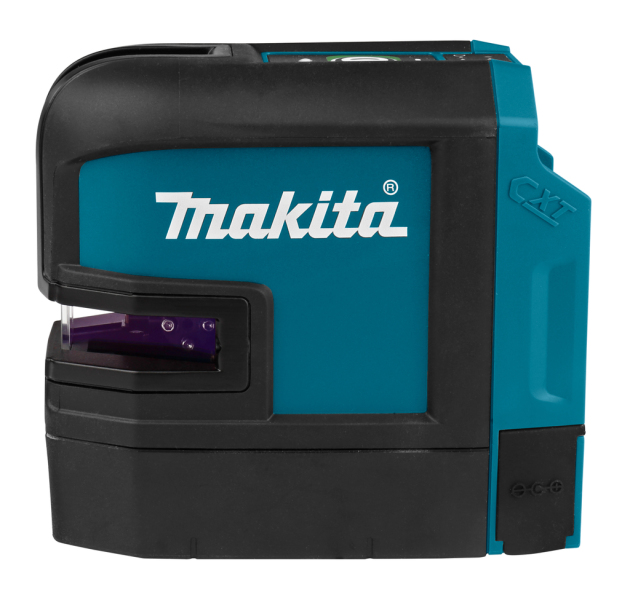 Makita SK106GDZ 10.8V Li-Ion Accu Kruislijnlaser Body In Tas - 2 Lijnen - 35m - Groen - Detailed view of the product