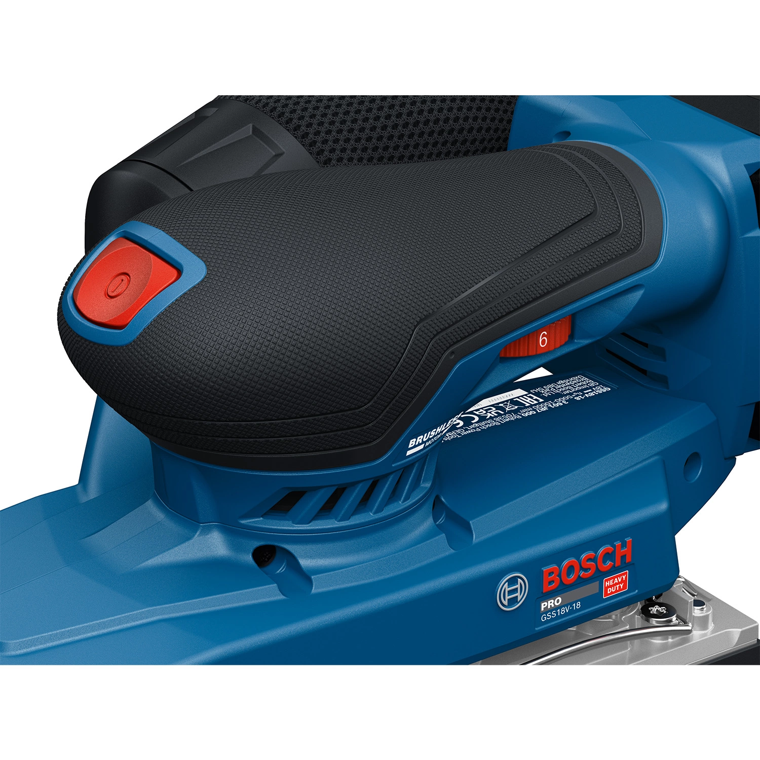 Bosch GSS18V-18 Accu Vlakschuurmachine In Doos thumbnail 4