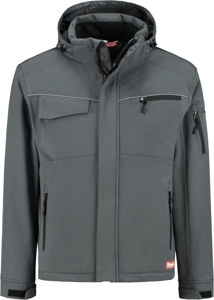 Workman 2537 Softshell Jacket Winter - Graphite - 2XL - Detailed view of the product