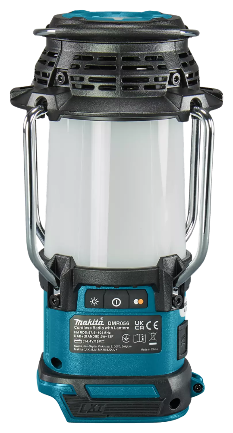 Makita DMR056 LXT 14,4V / 18V Li-ion Accu Camping Lamp Met Radio En Bluetooth Body - 310Lm thumbnail 3