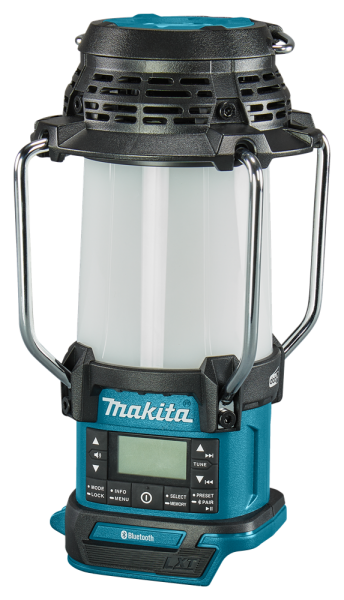 Makita DMR056 LXT 14,4V / 18V Li-ion Accu Camping Lamp Met Radio En Bluetooth Body - 310Lm - Detailed view of the product