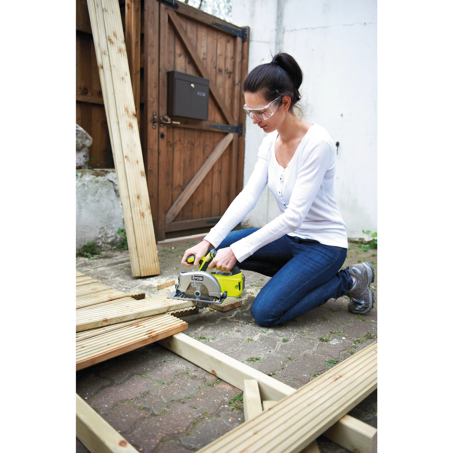 Ryobi RWSL1801M Accu Cirkelzaagmachine 18V Losse Body