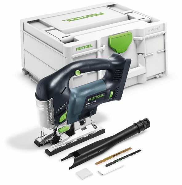 Festool CARVEX PSBC 420 EB-Basic 18V Li-Ion Accu Decoupeerzaagmachine Body In Systainer - 120mm EAN: 4014549361641