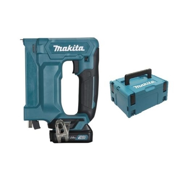 Makita ST113DSAJ 10,8V Li-Ion Accu Nagel- En Nietpistool Set In Mbox (2x 2,0Ah Accu)