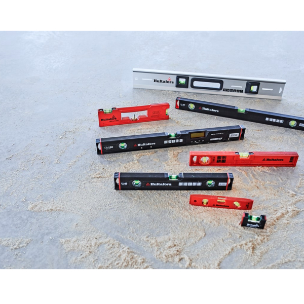 Hultafors HV 60 Aluminium Waterpas Aluminium - 600mm - Detailed view of the product