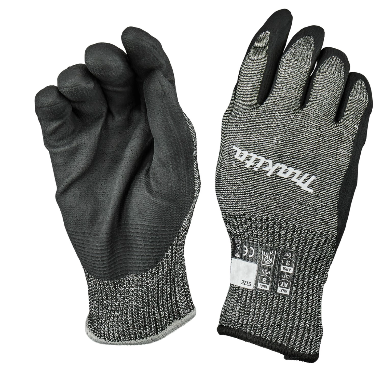 Makita P-84729 Werkhandschoen Met Hoge Snijbescherming - 9/L thumbnail 2