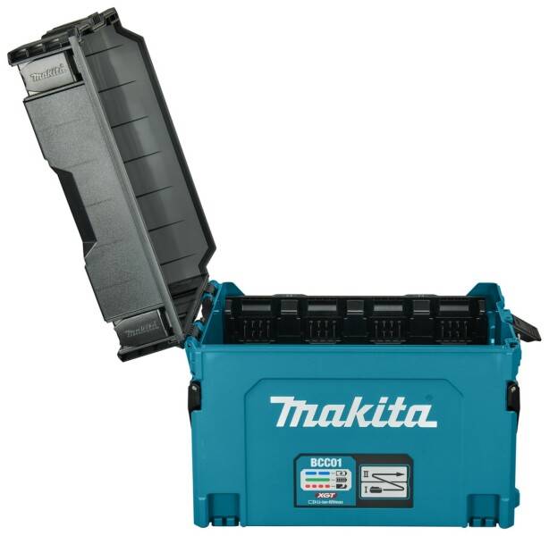 Makita BC001 XGT Oplaadbox Voor Max 8 Accu's (t/m BL4080F) - Detailed view of the product