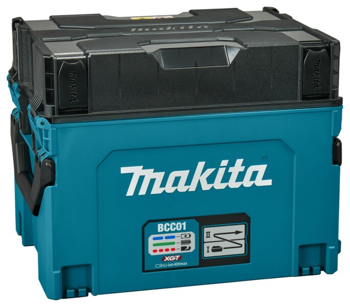 Makita BC001 XGT Oplaadbox Voor Max 8 Accu's (t/m BL4080F) - Detailed view of the product