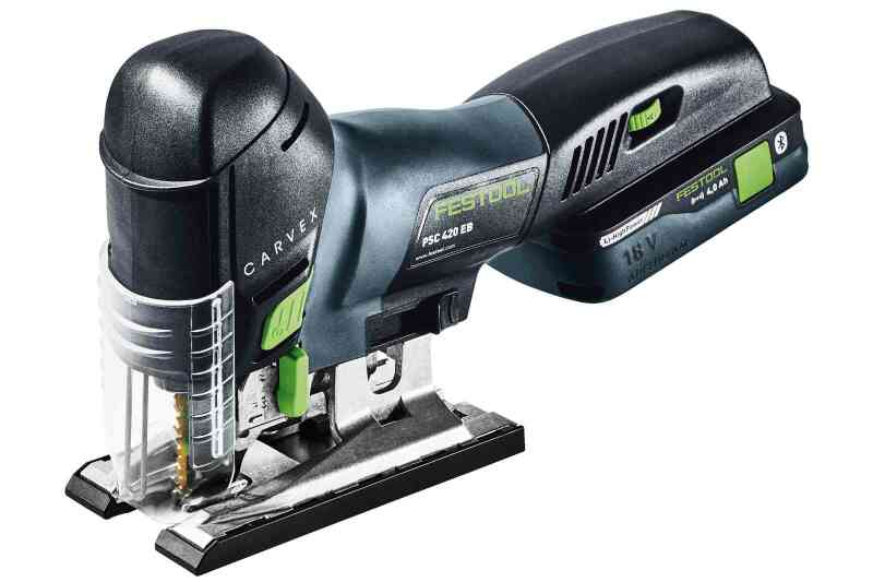 Festool CARVEX PSC 420 HPC4,0 EBI-Set 18V Li-Ion Accu Decoupeerzaagmachine Set (1x 4,0Ah) In Systainer - 120mm - Detailed view of the product