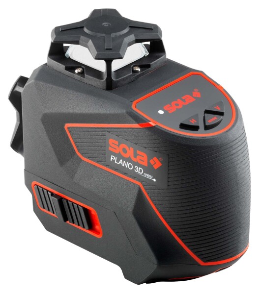 Sola PLANO 3D Green Professional 360° Kruislijnlaser Set Incl. Statief In Koffer - Groen - Detailed view of the product