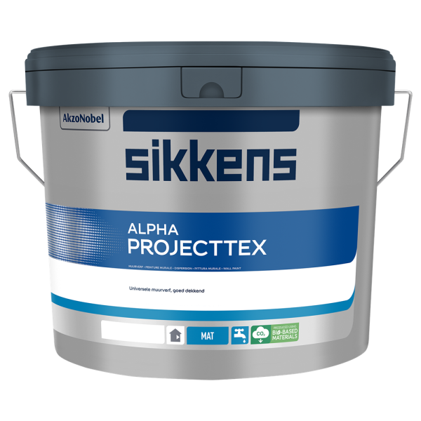 sikkens alpha projecttex lichte kleur 5 ltr