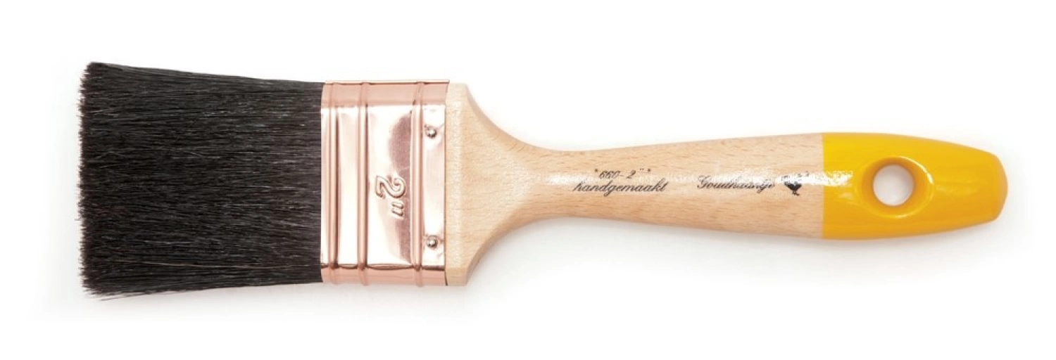 Goudhaantje Platte Kwast 660-1,5"