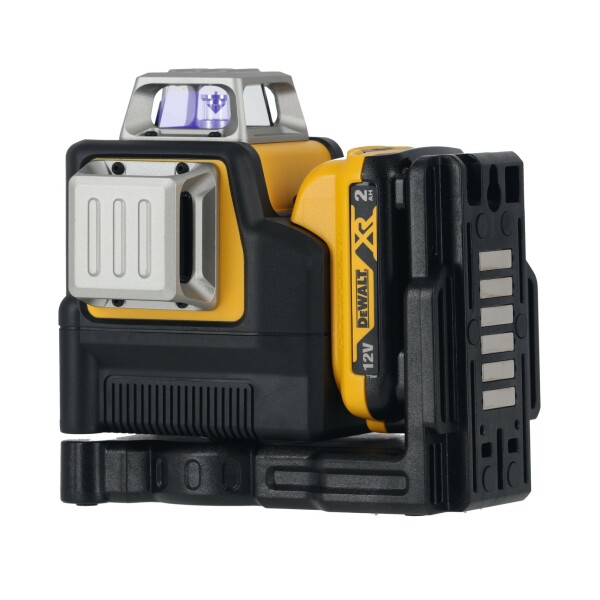 DeWALT DCE0811D1G 10,8V Li-Ion Accu Kruislijnlaser 360 Graden Set (1x 2,0Ah Accu) In Koffer - Groen - 15m - Detailed view of the product