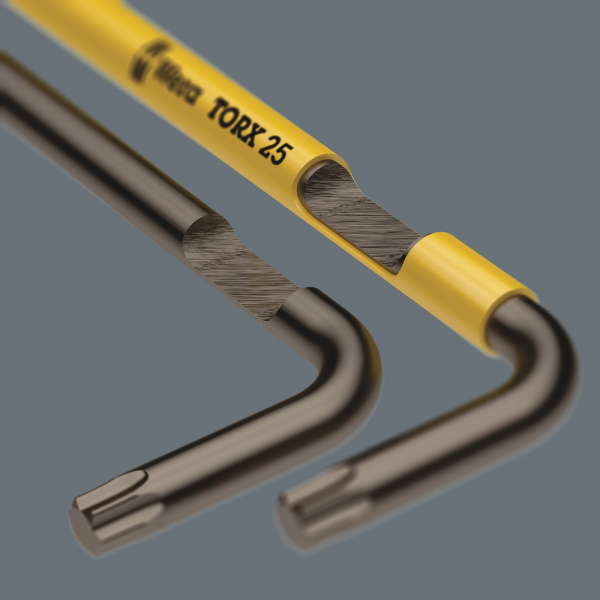 Wera 05024470001 967/9 TX XL Multicolour HF 1 9-delige Inbussleutelset Met Vasthoudfunctie - Lang - Torx - Detailed view of the product
