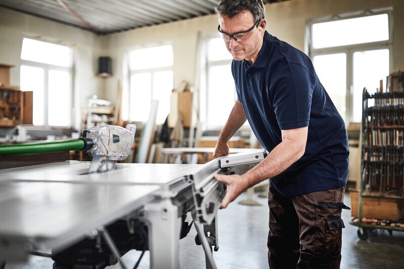 Festool TKS 80 EBS KT/W40-Set Zaagtafel - 2200W - 254mm - Detailed view of the product