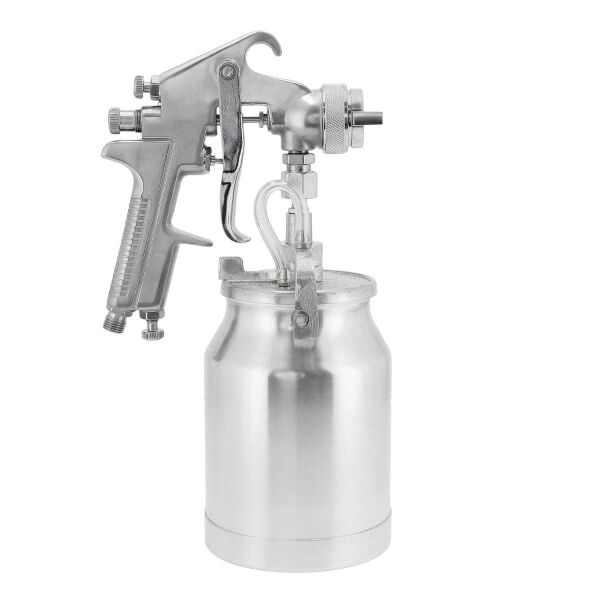 Airpress 4300051 - Verfspuit Met Roestvrijstalen Naald En Nozzle - Detailed view of the product