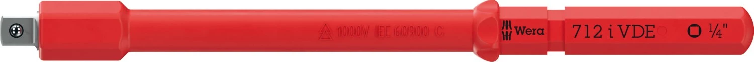 Wera 05006642001 Kraftform Kompakt A VDE 712 I Adapterkling Geïsoleerd - 1/4"X 154mm