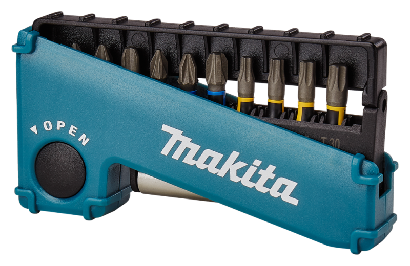 Makita E-03567 Slagschroefbitset 11-delig - Detailed view of the product