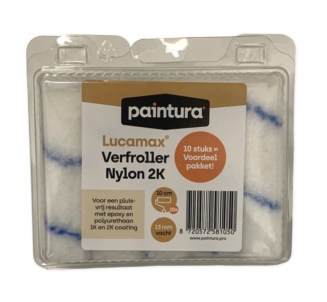 Paintura Lucamax 2k Nylon Verfrol - 13mm - 10cm (10st) - Detailed view of the product