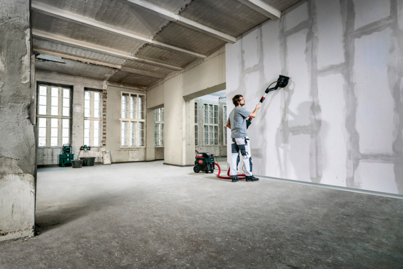 Metabo LSV 5-225 Comfort Langnek Schuurmachine In Koffer - 500W - 225mm - Variabel - Detailed view of the product