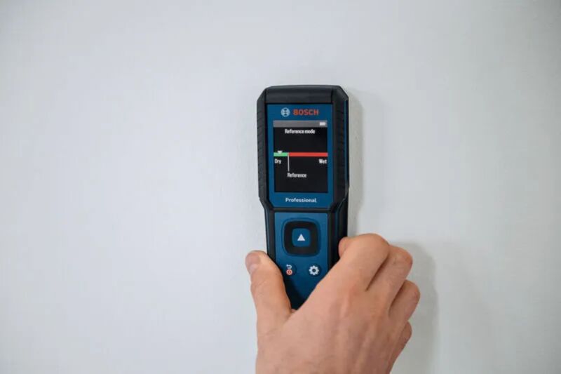 Bosch GMM 1-15 Houtvochtmeter In Opbergtas - Detailed view of the product