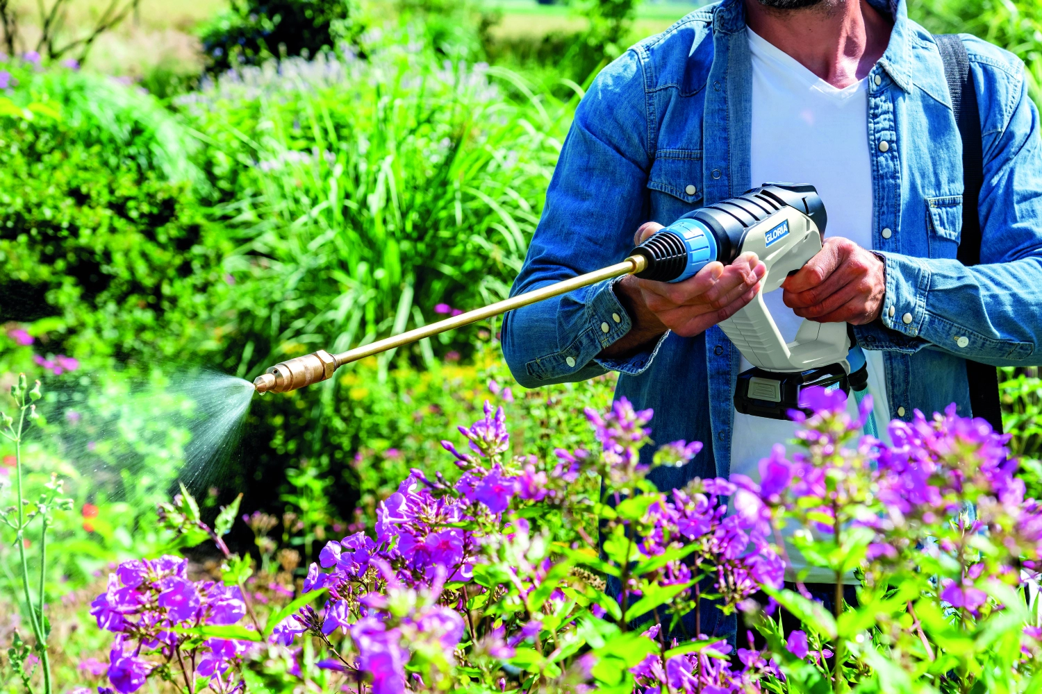 GLORIA - Gewasbeschermingsset - lans en messing mondstuk voor Multijet