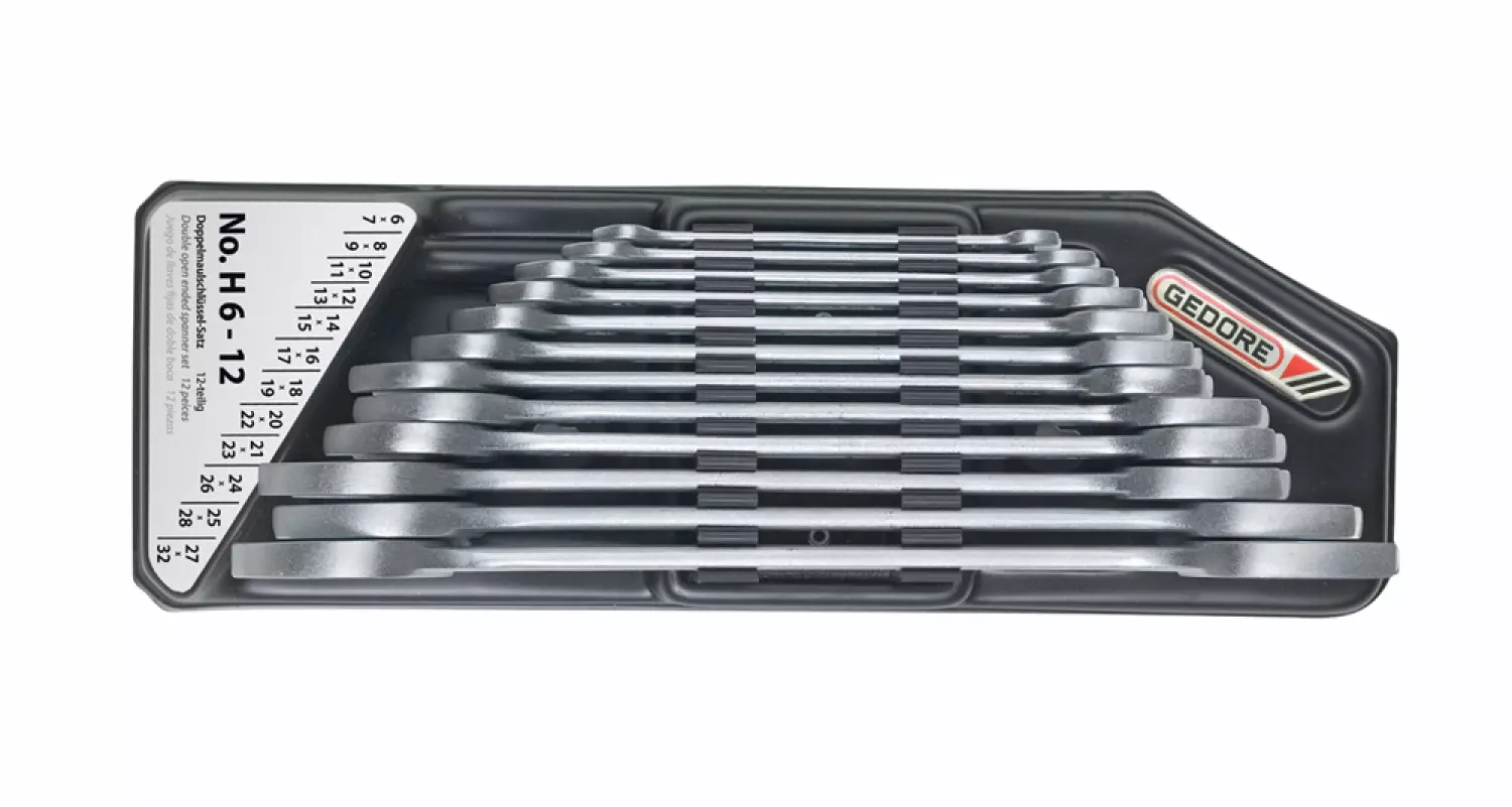 Gedore 6-12 12-delige Steeksleutelset - 6-32mm thumbnail 2