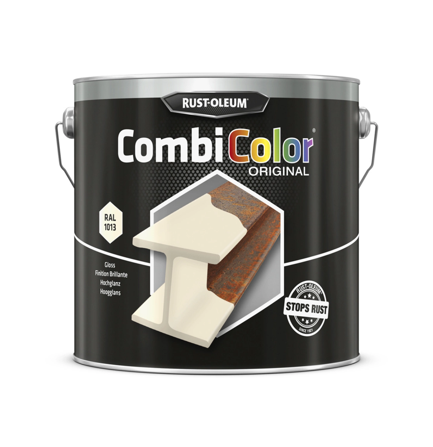 Rust-Oleum Combicolor Hoogglans - RAL 1013 Parelwit - 2,5L