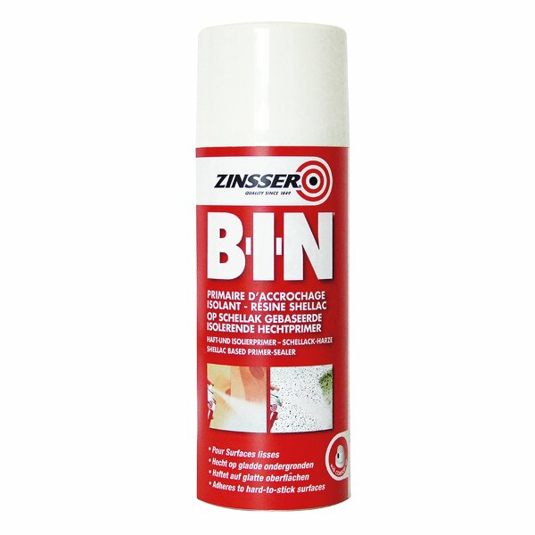 Zinsser B-I-N Primer Spuitbus 400 ML