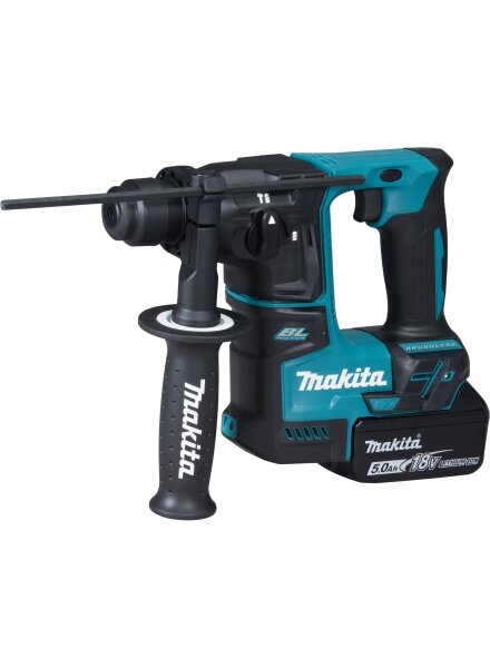 Makita DHR171RTJ 18V Li-Ion Accu SDS-plus Boorhamer Set (2x 5,0Ah Accu) In Mbox - 1,2J - Detailed view of the product