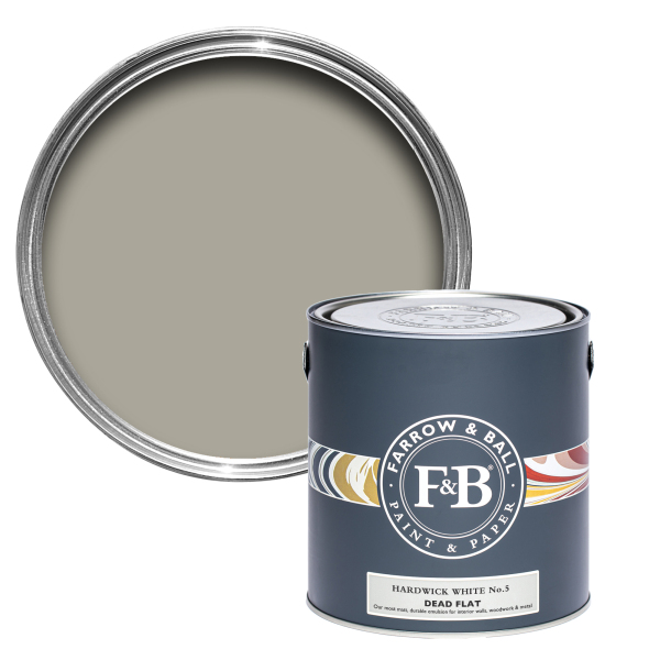 Farrow&Ball  Hardwick White No.5 5l Dead Flat