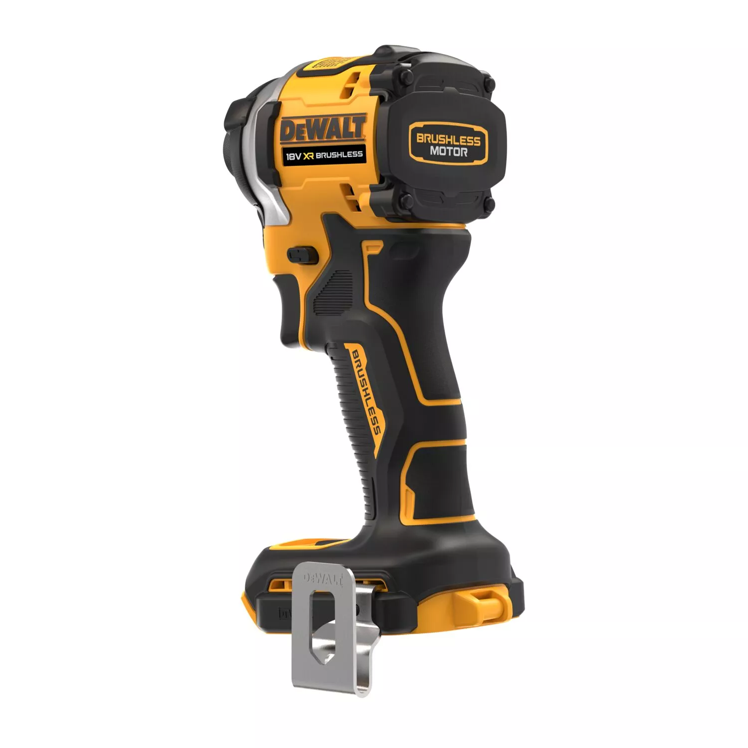 DeWALT DCF850N 18V Li-ion Accu Compacte Slagschroevendraaier Body - 1/4"- 205Nm - Koolborstelloos thumbnail 4