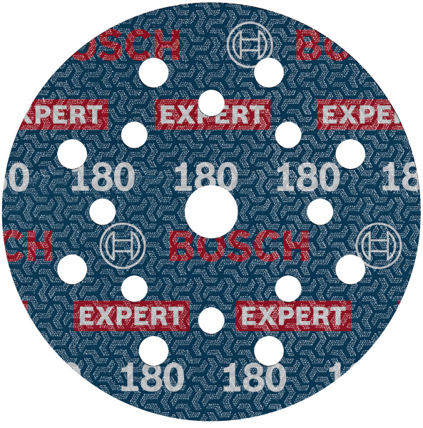 Bosch 2608902403 EXPERT Schuurschijf O780 Met Film Onderlaag - 125 Mm - K180 (6 Stuks)