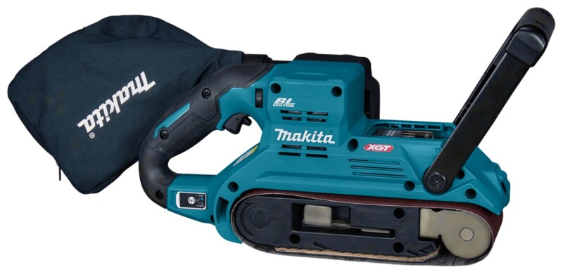 Makita BS001GZ 40V Max Li-ion Accu Bandschuurmachine Body - 76mm - Detailed view of the product