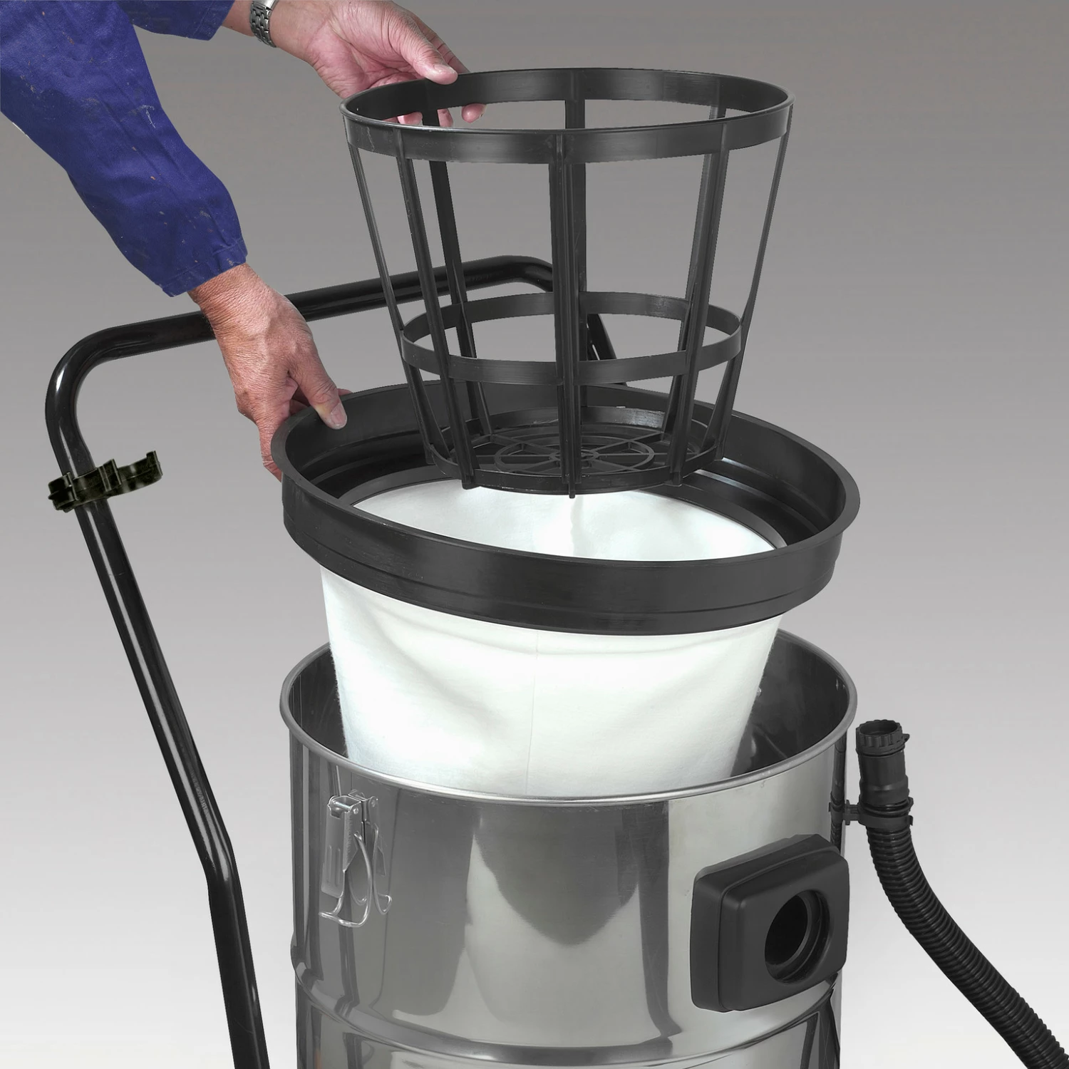 EUROM Force 3080 Bouwstofzuiger - 3000W - 80L thumbnail 4