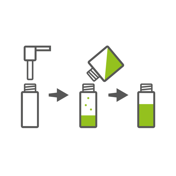 Pica 2030 Powder Navulling - Groen - Detailed view of the product