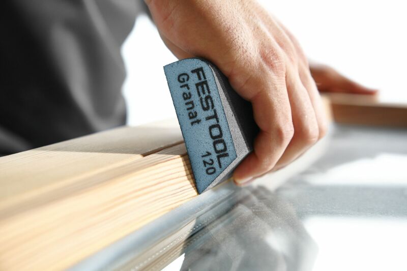 Festool GRANAT 69x98x26 120 CO GR/6 Schuurblok - K120 (6st) - Detailed view of the product