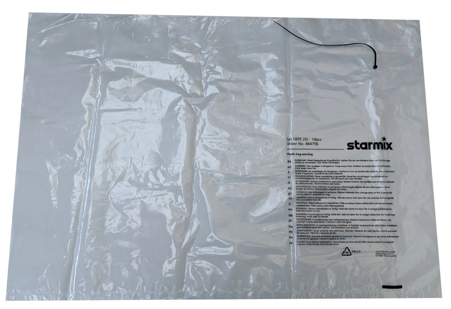 Starmix FBPE 25 Liter Voor Dustfixx (10st)