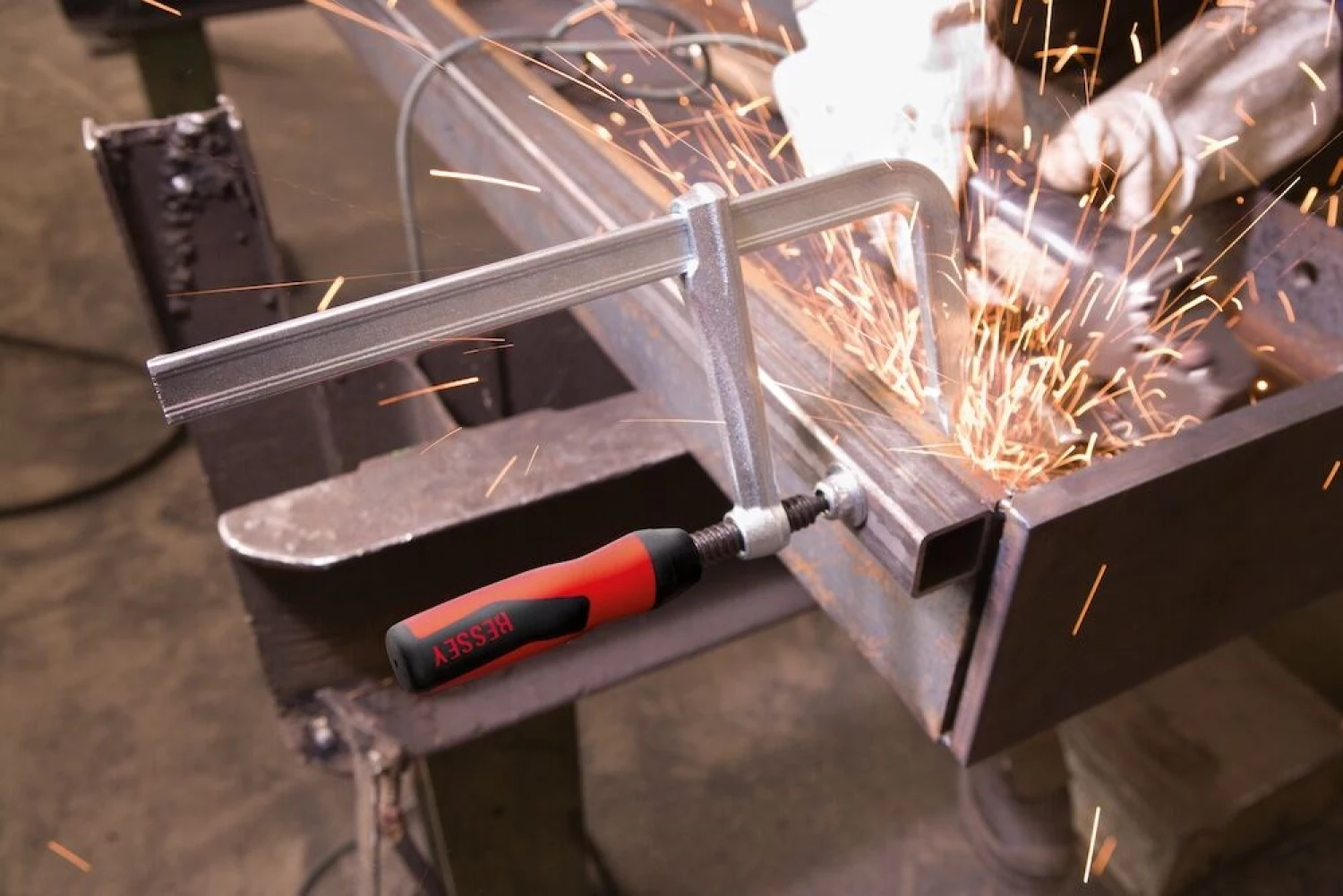 Bessey GZ25-2K Lijmtang - Geheel Staal - 250 X 120mm thumbnail 4