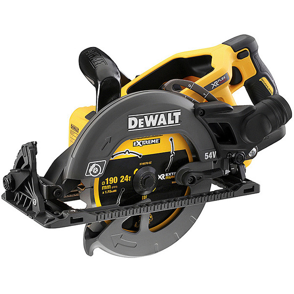 DeWALT DCS577N-XJ 18V / 54V Li-ion XR FlexVolt Accu Cirkelzaag Body - 190mm - Koolborstelloos