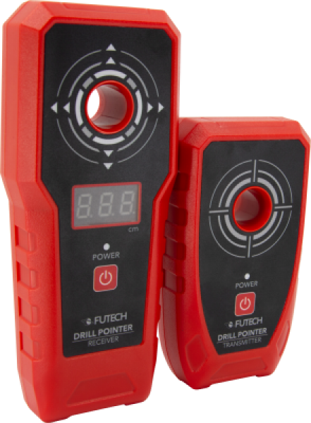 Futech Drill Pointer Muurscanner + Multiscan Muurscanner - Detailed view of the product
