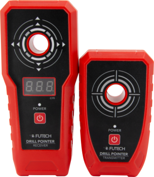 Futech Drill Pointer Muurscanner + Multiscan Muurscanner - Detailed view of the product