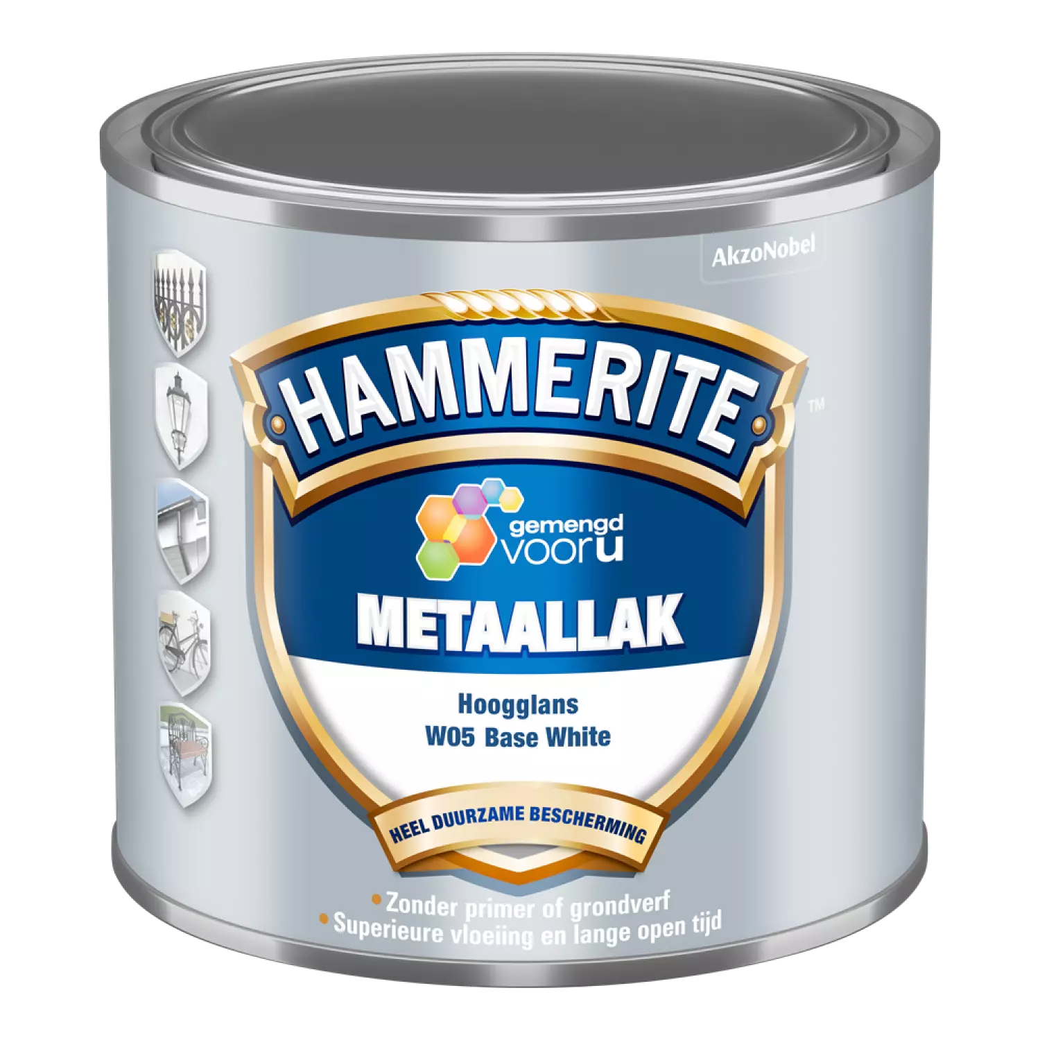 Hammerite Metaallak Hoogglans - Direct Over Roest - Op Kleur Gemengd - 0,5L