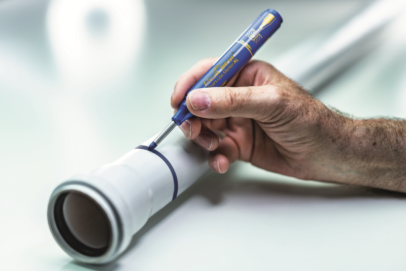 Pica PI17041 BIG Ink Markeerstift XL - Blauw - Detailed view of the product