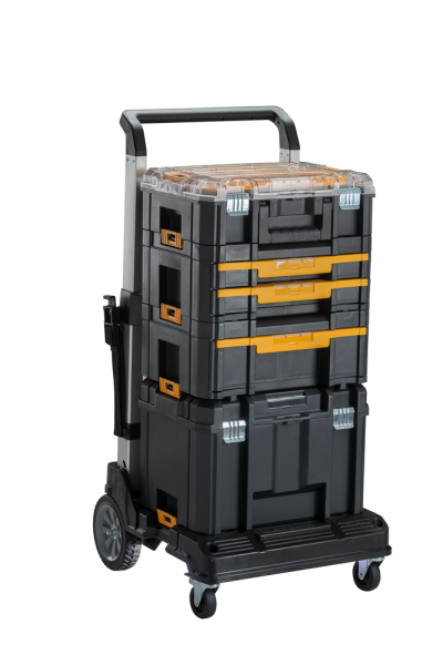 DeWALT DWST1-71196 TSTAK Trolley Met Telescopische Handgreep - Detailed view of the product