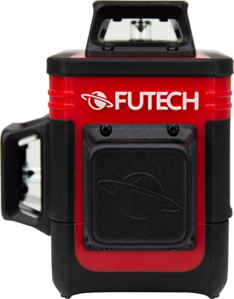 FUTECH MC3D Multicross 3D Compact Kruislijnlaser Set Incl. Statief In Koffer - Groen - 2x 150m - 3 Lijnen - Detailed view of the product