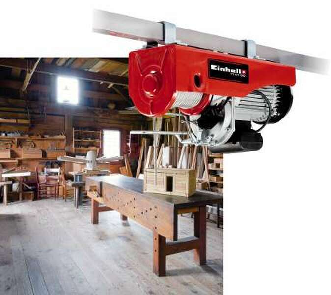 Einhell TC-EH 1000 Elektrische Kabeltakel - 1600 Watt - 500 Kg - 18 Meter - Detailed view of the product