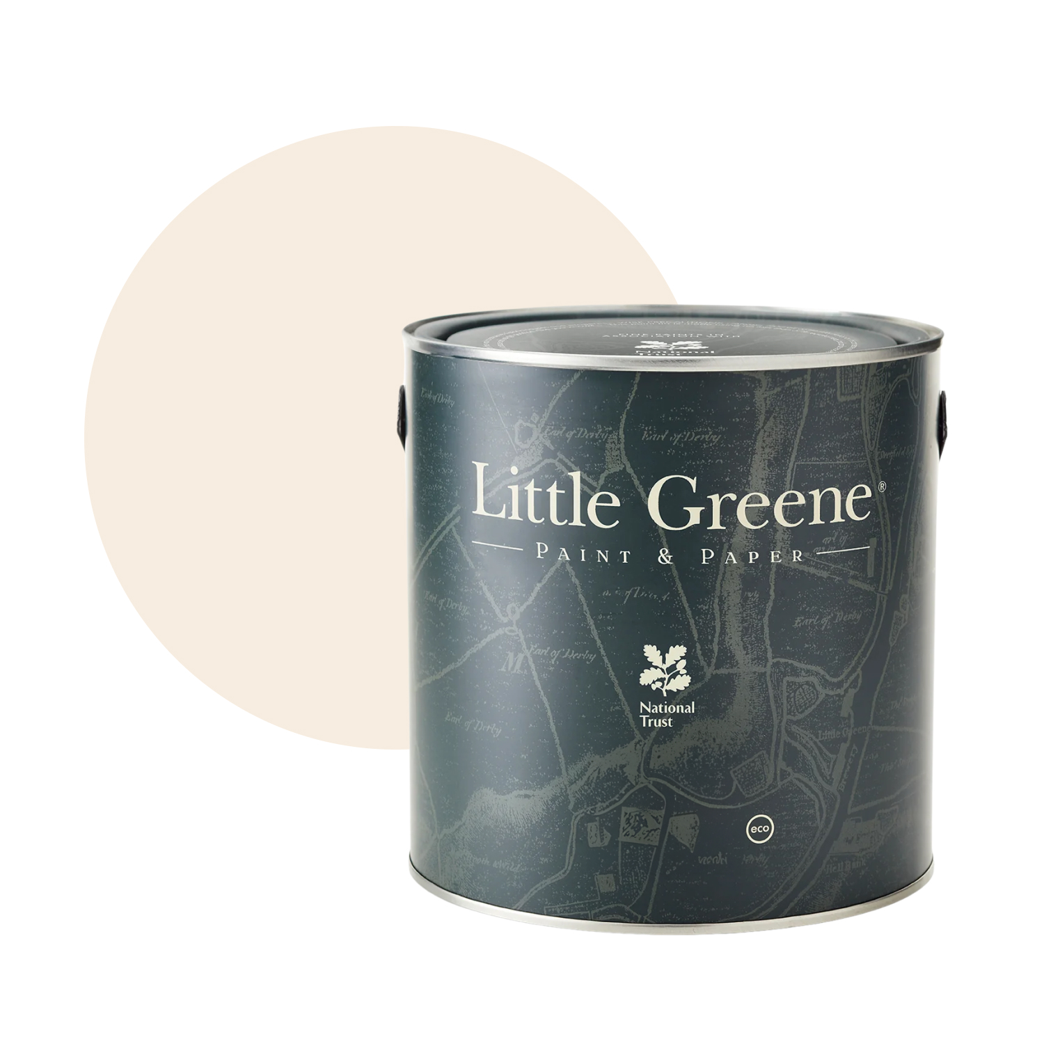 Little Greene Intelligent Satin - China Clay No. 1 - 2,5L