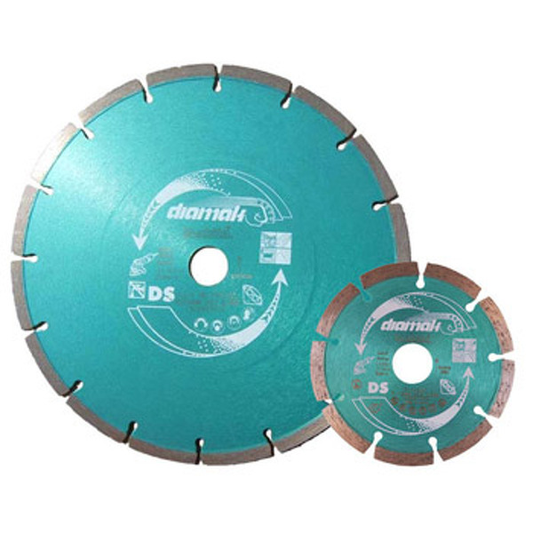 Makita P-80020 Diamantdoorslijpschijf Set - 115&230 X 22,23mm - Beton - Steen (2st)