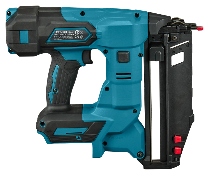 Makita DBN601ZJ 18V Li-ion Accu Brad Tacker Body In Mbox - 16Ga - Detailed view of the product